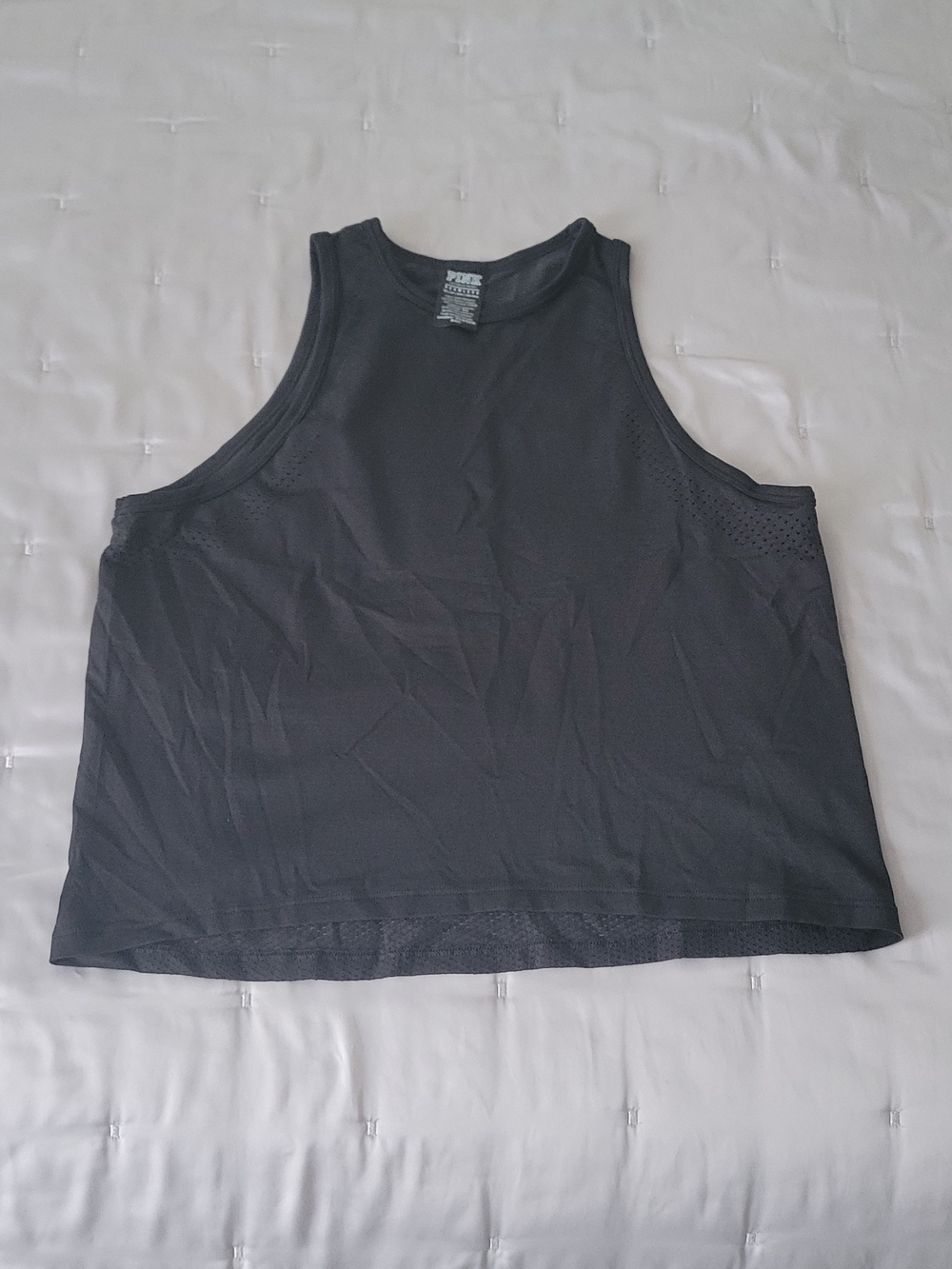 VS PINK Black Athletic Tank Top XS